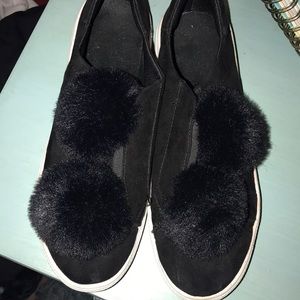 fluffy ball shoes